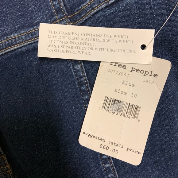 NWT Free People Denim Skirt - Picture 8 of 8